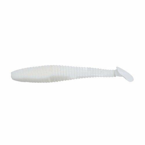 Виброхвост YAMAN PRO Flatter Shad, р.2 inch, цвет #01 - White (уп. 6 шт.)