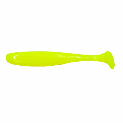 Силиконовая приманка для рыбалки виброхвост YAMAN PRO Plum Blossom, р.4 inch (101 мм), цвет #02 - Chartreuse (уп. 6 шт.)
