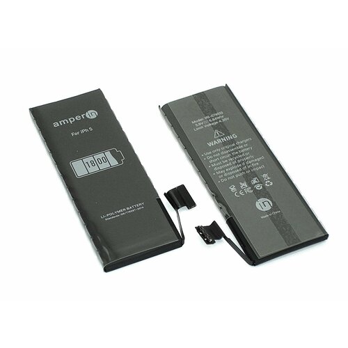 Аккумуляторная батарея Amperin для Apple iPhone 5 3,8V 1800mAh аккумуляторная батарея amperin для apple iphone 7 3 82v 2200mah