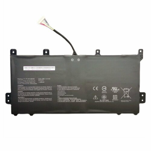 Аккумулятор для ноутбукa Asus Chromebook C523NA (C21N1808-1) 7.7V 4800mAh аккумуляторная батарея для ноутбукa asus zenbook ux305ua c31n1539 11 55v 4800mah