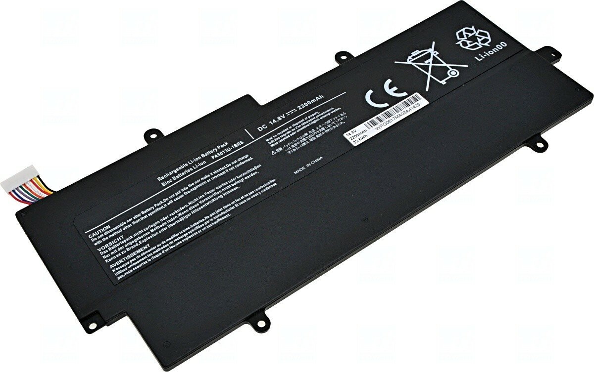 Аккумулятор для ноутбука Toshiba Portege Z930 Z935 Series Z830 Z835 (14.8V 3060mAh). PN: CS-TOZ830NB PA5013U-1BRS