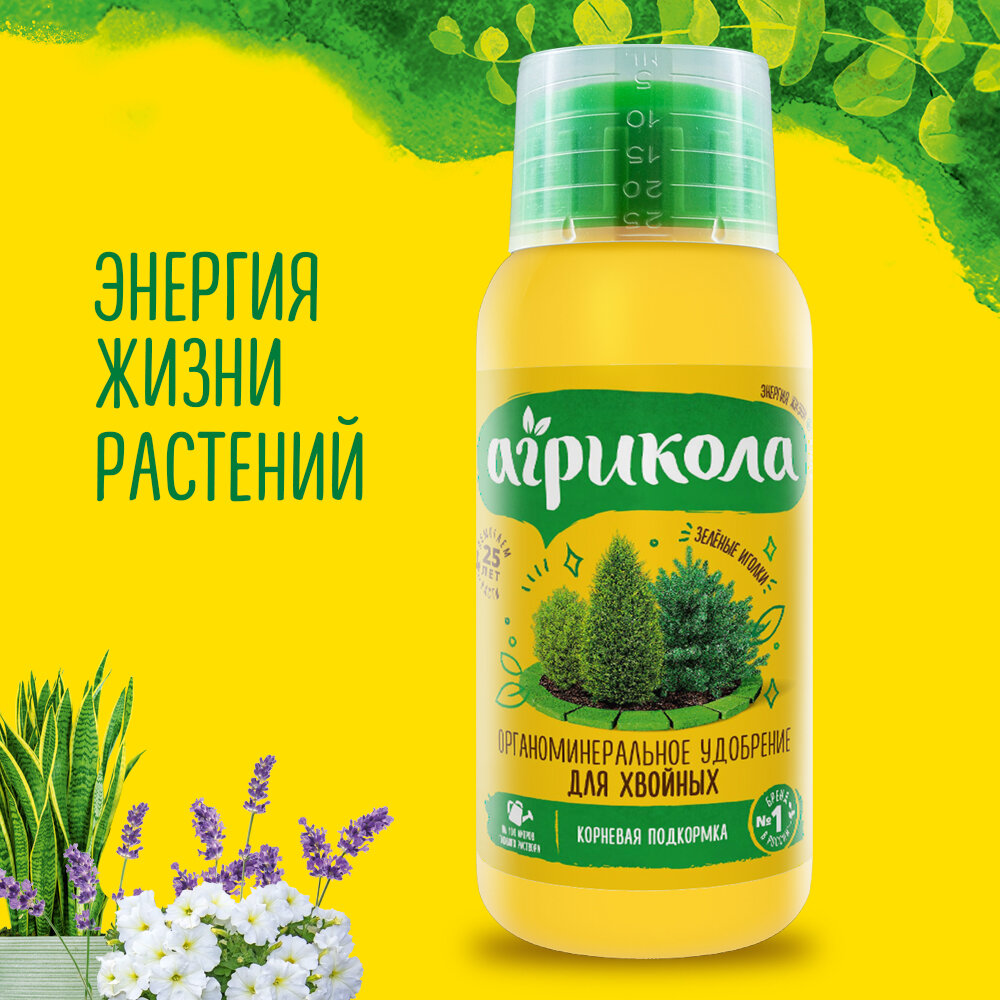 Удобрение для хвойных Агрикола Аква жидкое 250мл концентрат