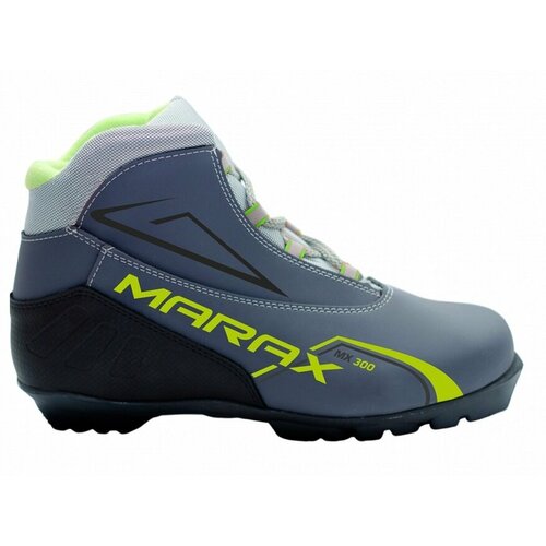 Ботинки лыжные Marax MXN 300 37 р. / серые/зеленые