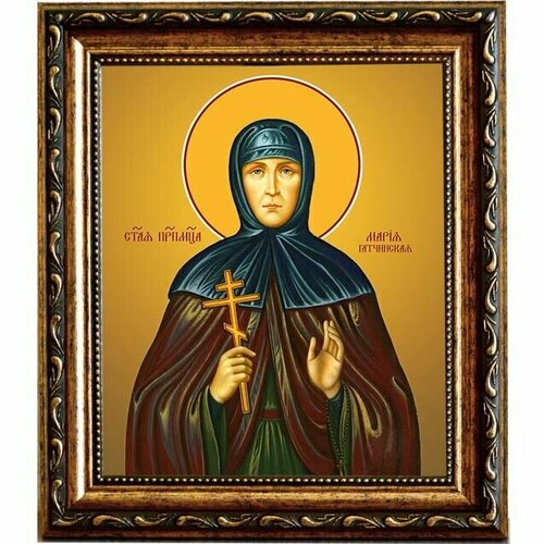 Мария (Лелянова), Гатчинская, монахиня, преподобномученица. Икона на холсте.