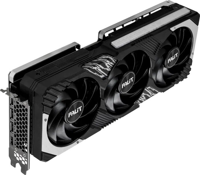 Видеокарта Palit GeForce RTX 4070 GamingPro OC, 12 ГБ (NED4070H19K9-1043A)