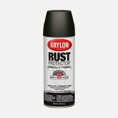 Изображение товара Краска антикоррозийная, металлик Krylon Rust Protector, потертая бронза, 311 гр