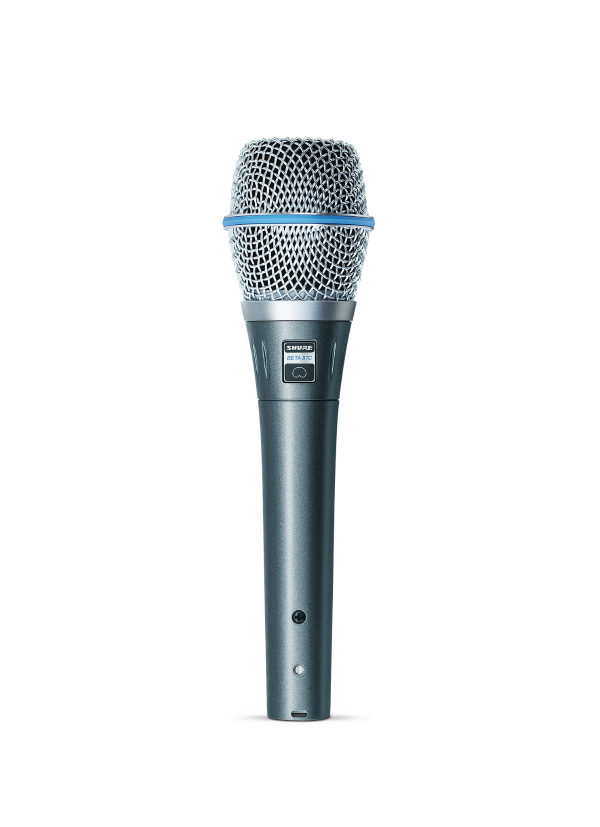 SHURE BETA87C Вокальный конденсаторный микрофон кардиоидный, 20-16000 Гц, 2 мВ/Па, 139 дБ