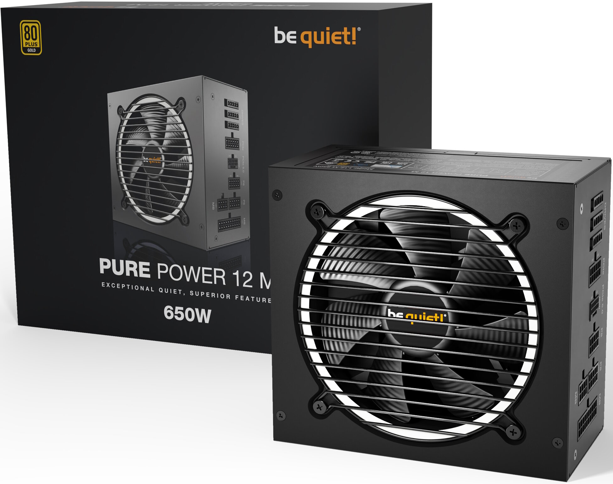 Блок питания be quiet! Pure Power 12 M 650W Gold ATX 3.0 BN342 - фото №12