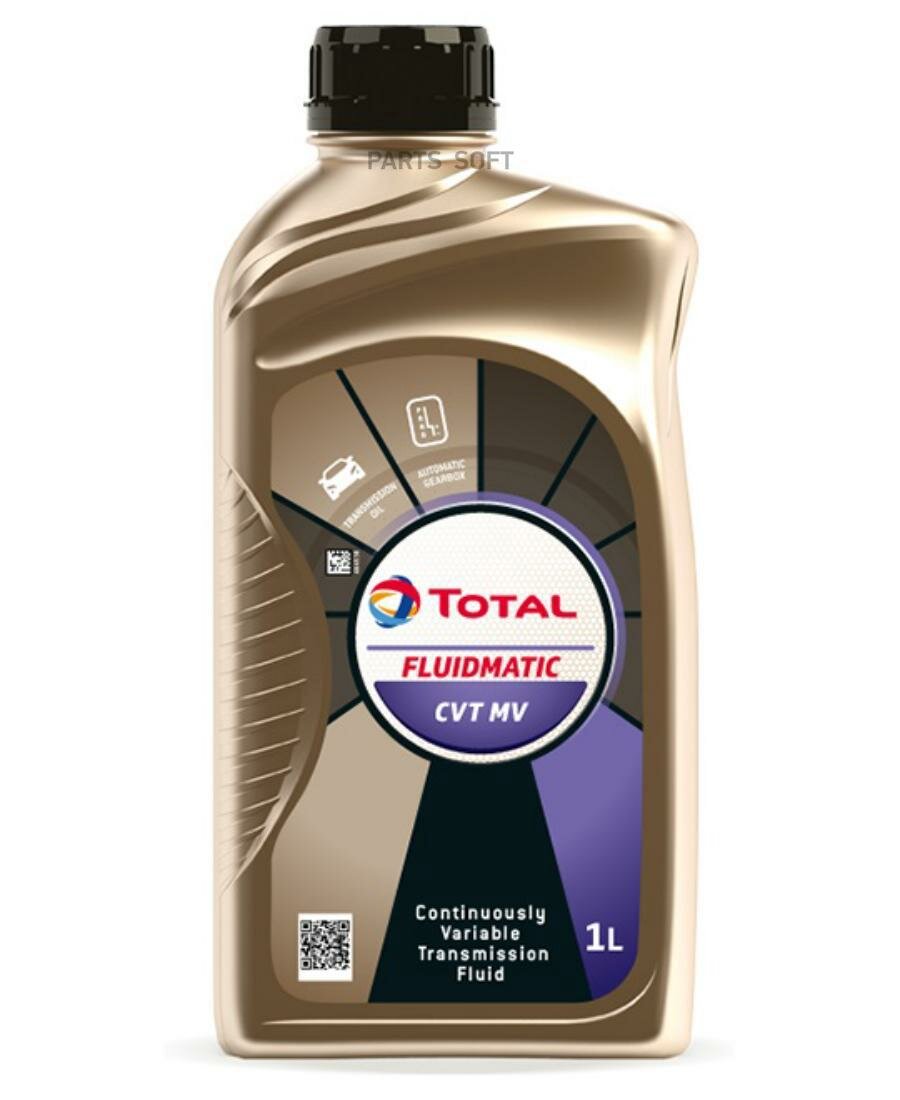 TOTALENERGIES 214027 Масло трансмиссионное FLUIDMATIC CVT MV, 1L замена номеру 199474