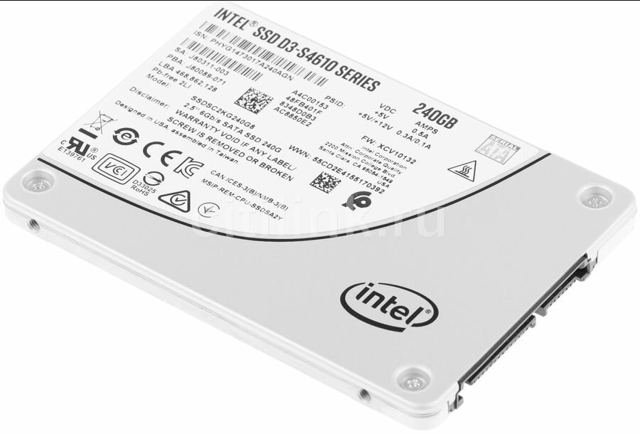 Твердотельный накопитель SSD Intel - фото №4