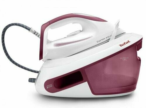 Парогенератор Tefal SV8012 Express Anti-Calc малиновый/белый