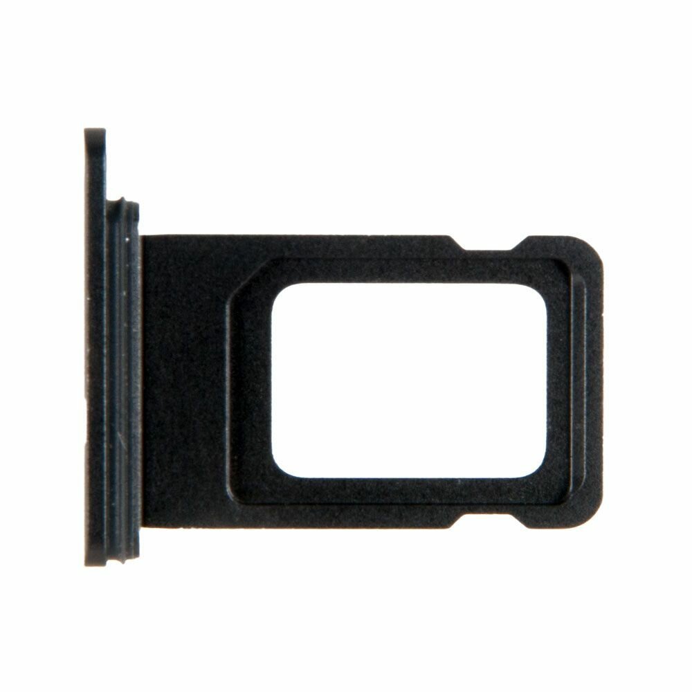 Держатель (лоток) SIM карты для iPhone 11 черный — фото 6