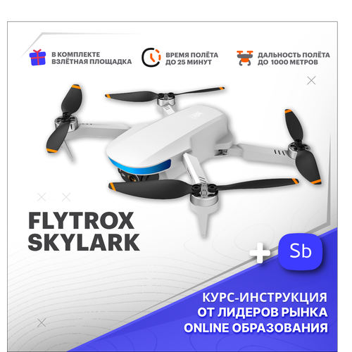 Радиоуправляемый квадрокоптер Flytrox Skylark с GPS