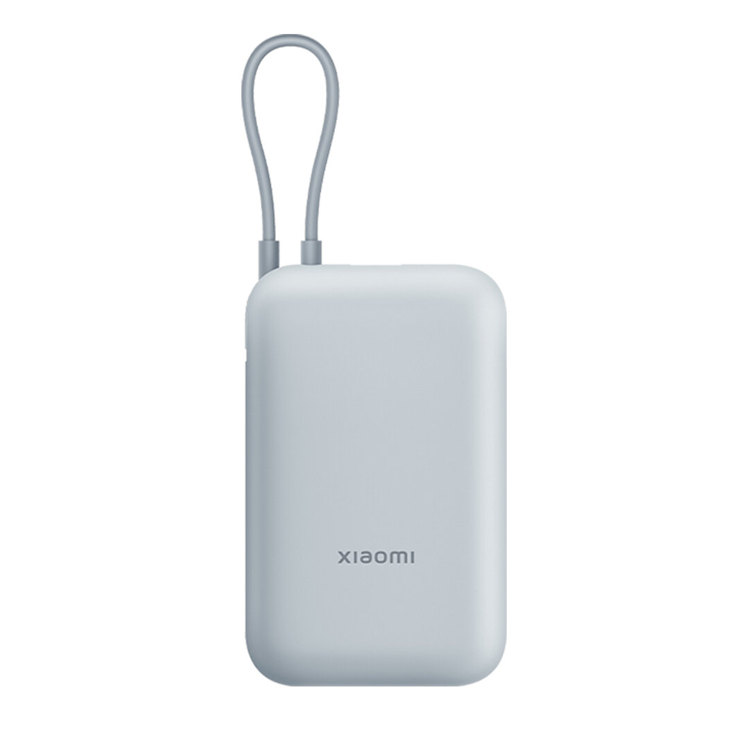 Внешний аккумулятор Xiaomi Mi Power Bank With Cable USB-C 10000mAh Pocket Version Blue (P15ZM)