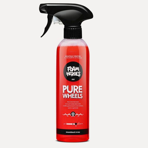 Изображение товара Foam Heroes Pure Wheels концентрированный очиститель шин и дисков, 500мл