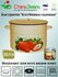 Кастрюля 12,5л цил. 1с300с крем Клубника садовая, Эмалированная с...