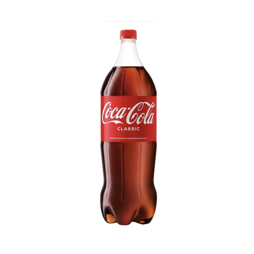 Газированный напиток Coca-Cola (Кока-Кола), 2л, 1 бутылка