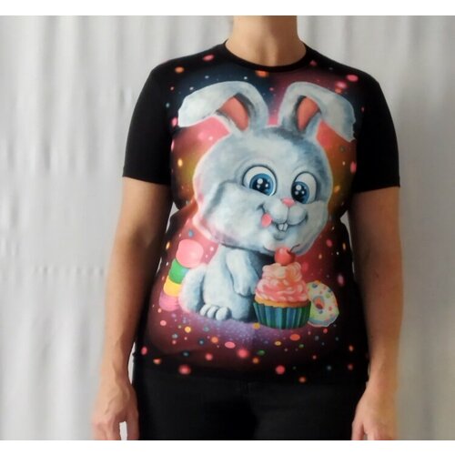 Футболка Мир футболок, размер S, черный