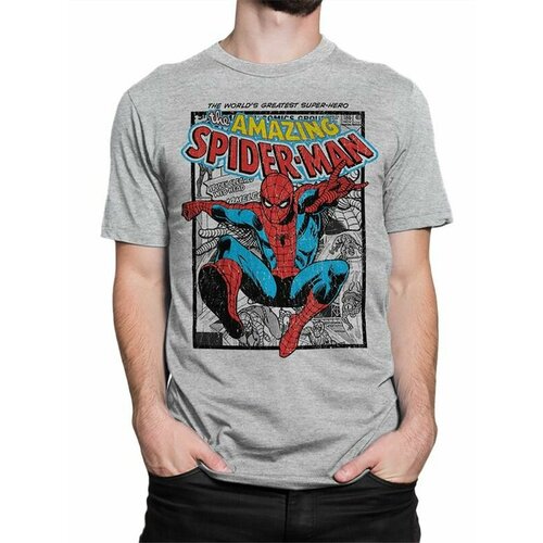 фото Футболка design heroes, размер s, серый