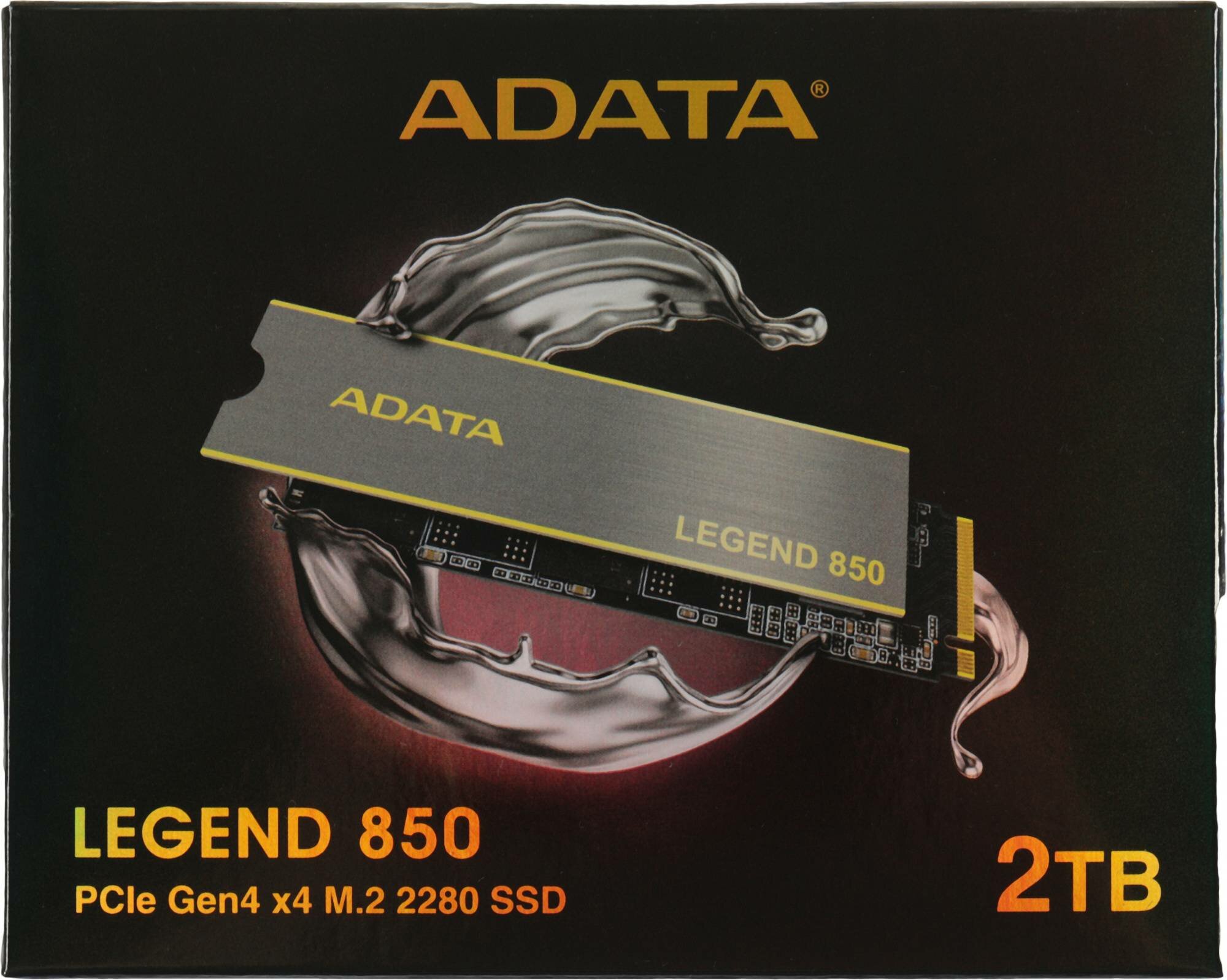 Твердотельный накопитель A-Data Legend 850 2Tb PCI-E 4.0 x4 ALEG-850-2TCS - фото №11