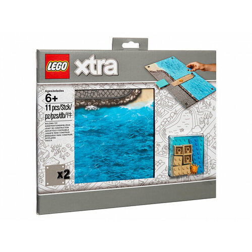 Конструктор LEGO 853841 Игровой коврик Море, 11 дет. конструктор lego xtra 40376 морские аксессуары