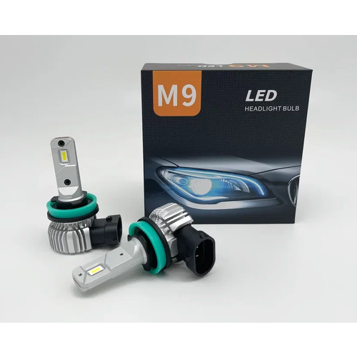 Светодиодные лампы M9 Compact H11/H9/H8 5000K 12V (2 лампы)