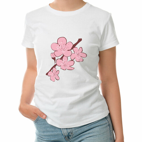 фото Футболка roly, размер m, белый