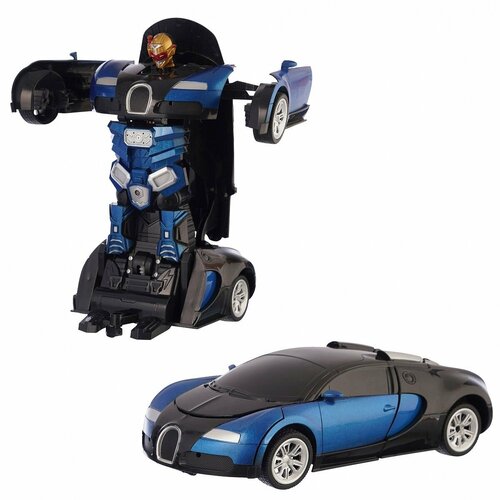 Интерактивная игрушка Urban Units Робот-машина грузовик urban units дорожный мастер 348181 37 см голубой