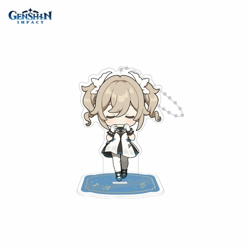 Акриловая фигурка Genshin Concert Melodies of an Endless Journey Chibi Character Barbara ЭМСИ - фото №3