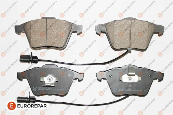 Колодки тормозные дисковые audi a4 (8e2, b6) 1.6 00>, front Eurorepar 1639374580