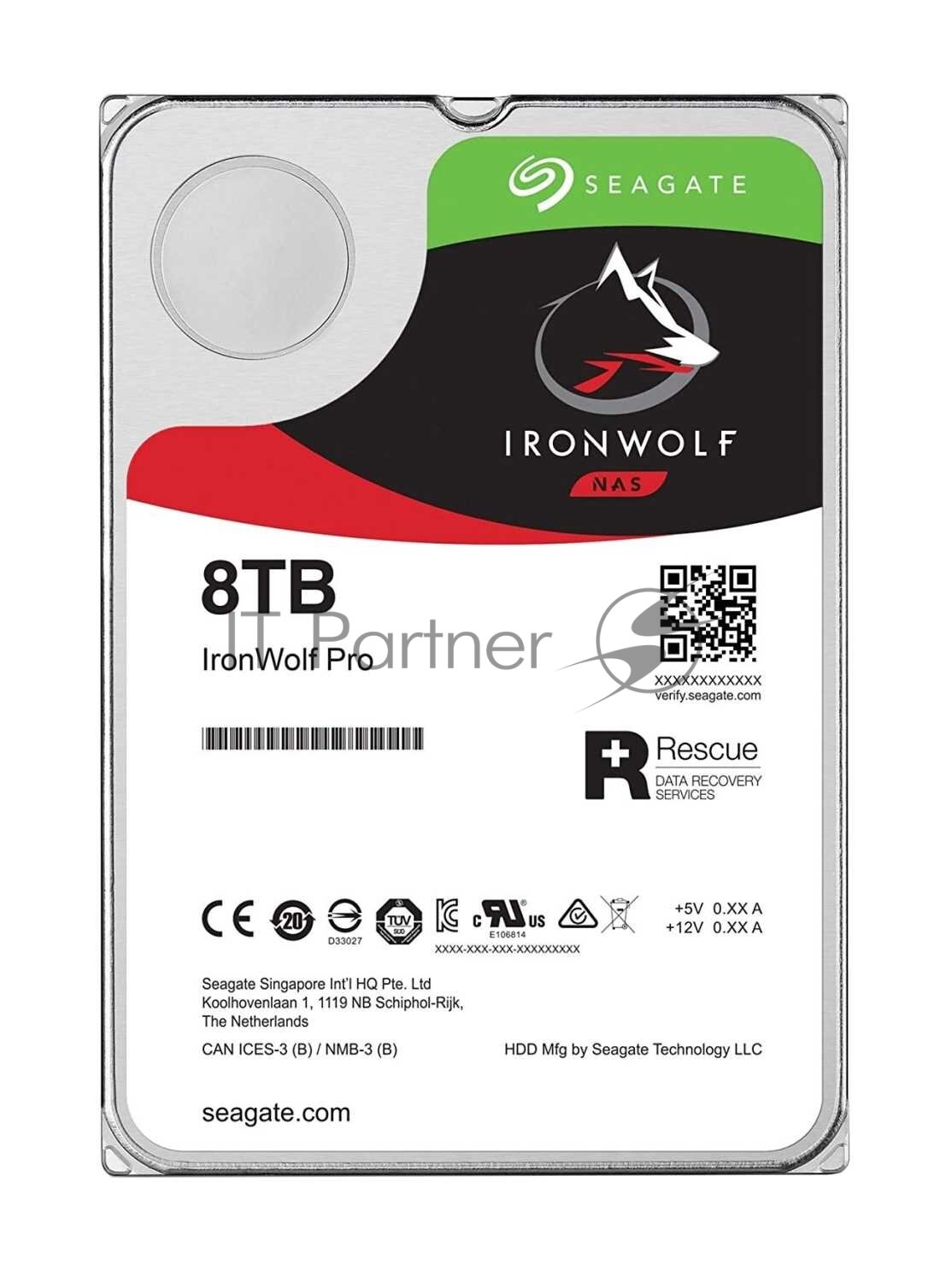 Жесткий диск SEAGATE Ironwolf , 8Тб, HDD, SATA III, 3.5" - фото №19