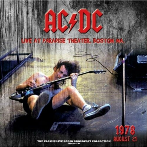 Виниловая пластинка AC/DC - Live At Paradise Theater In Boston 21th August 1978 (180 Gram Coloured Vinyl LP) виниловая пластинка ac dc live at paradise theater in boston 21th august 1978 180 gram clear vinyl lp