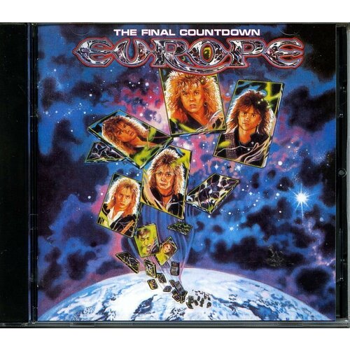 Музыкальный компакт диск EUROPE - The Final Countdown 1986 г (производство Россия) музыкальный компакт диск accept russian roulette 1986 г производство россия