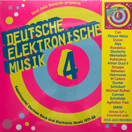 Various Artists Виниловая пластинка Various Artists Deutsche Elektronische Musik 4 виниловая пластинка разные место встречи дискотека выпуск 4 lp