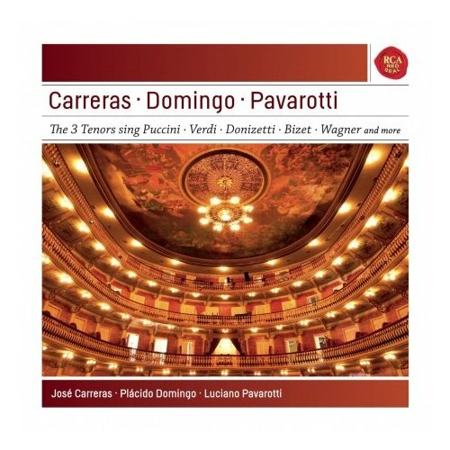 luciano pavarotti pavarotti the greatest hits 3 cd Компакт-Диски, Sony Music, JOSE CARRERAS / PLACIDO DOMINGO / LUCIANO PAVAROTTI - Carreras - Domingo - Pavarotti (CD)
