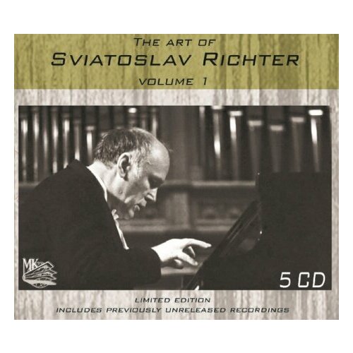 Компакт-Диски, Международная Книга Музыка, святослав рихтер - The Art Of Sviatoslav Richter. Volume 1 (5CD Box) компакт диски международная книга музыка святослав рихтер шопен скерцо 1 4 шуман пестрые листки cd