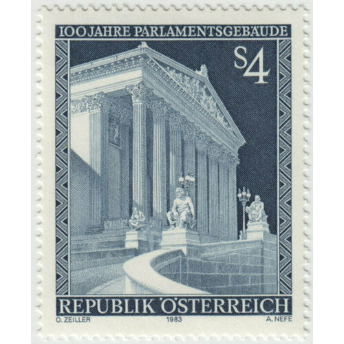 Марка Столетие здания Парламента. 1983 г.