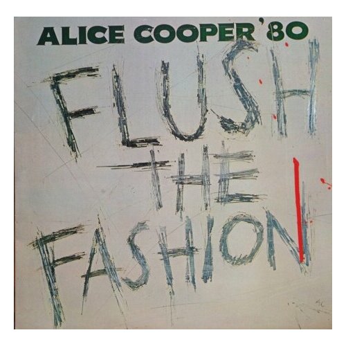 aspirin head 1 Старый винил, Warner Bros, ALICE COOPER - Flush The Fashion (LP , Used)