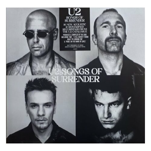 Виниловые пластинки, Island Records, U2 - Songs Of Surrender (2LP) виниловые пластинки island records u2 songs of experience deluxe 3lp