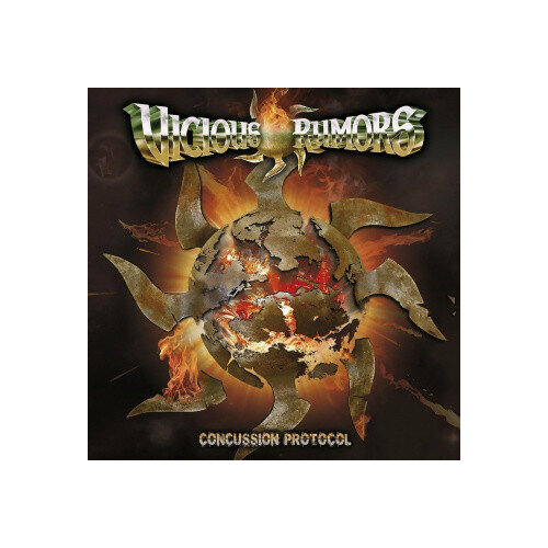 Компакт-Диски, Steamhammer, SPV, VICIOUS RUMORS - Concussion Protocol (CD) компакт диски steamhammer anvil juggernaut of justice cd