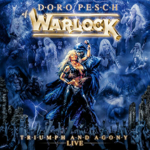 Компакт-диск Warner Doro – Warlock - Triumph And Agony Live (Cd+Blu-Ray) ayreon electric castle live and other tales blu ray