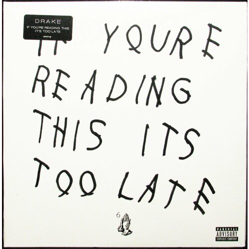 Виниловая пластинка Drake, If You're Reading This It's Too Late (0602547973450) drake – if you re reading this it s too late