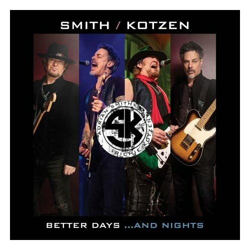 Компакт-Диски, BMG, SMITH / KOTZEN - Better Days. And Nights (CD) smith kotzen adrian smith richie kotzen smith kotzen red black smoke vinyl