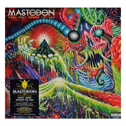 Виниловые пластинки, Reprise Records, MASTODON - ONCE MORE ‘ROUND THE SUN (2LP)