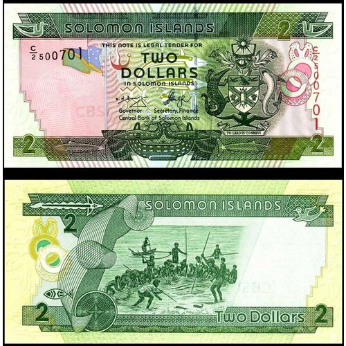 Соломоновы острова 2 доллара 2004-2011