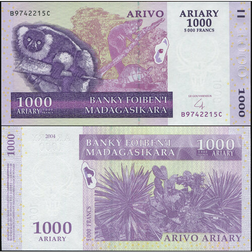 Мадагаскар 1000 ариари 2004-2006