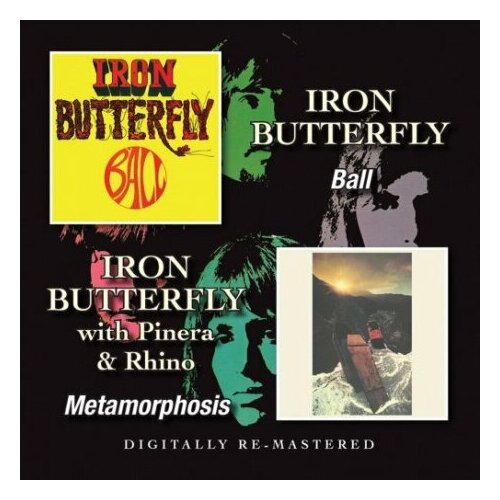 Компакт-Диски, BGO Records, IRON BUTTERFLY - BALL/METAMORPHOSIS (CD)