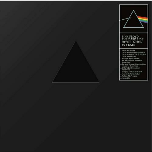 pink floyd the dark side of the moon 5lp 50th anniversary edition виниловая пластинка Виниловая пластинка Pink Floyd – The Dark Side Of The Moon (50th Anniversary Edition Box Set)