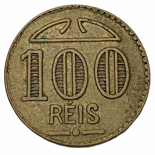 Бразилия, токен (фишка) для казино 100 рейс I.V. 1930-1950 гг.