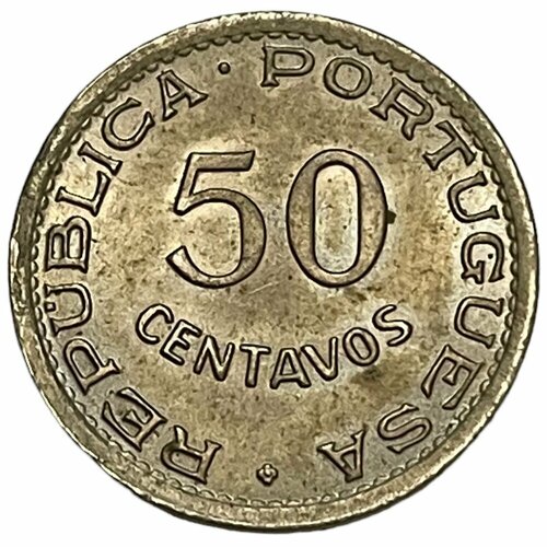 Мозамбик 50 сентаво 1950 г. мозамбик 50 сентаво 1950 г